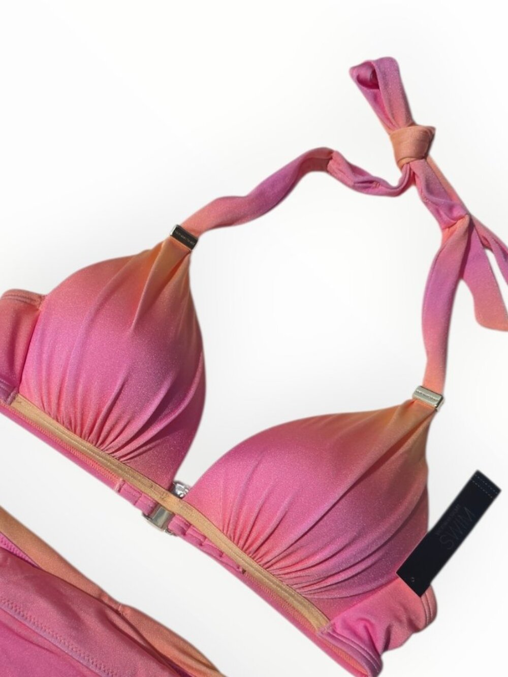 Victoria's Secret Swim Harlow Triangle Halter Push Up Top